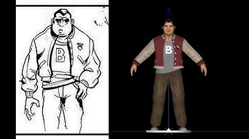 Bully Beta - Alpha Unknown Fat Jock Recreation Mod