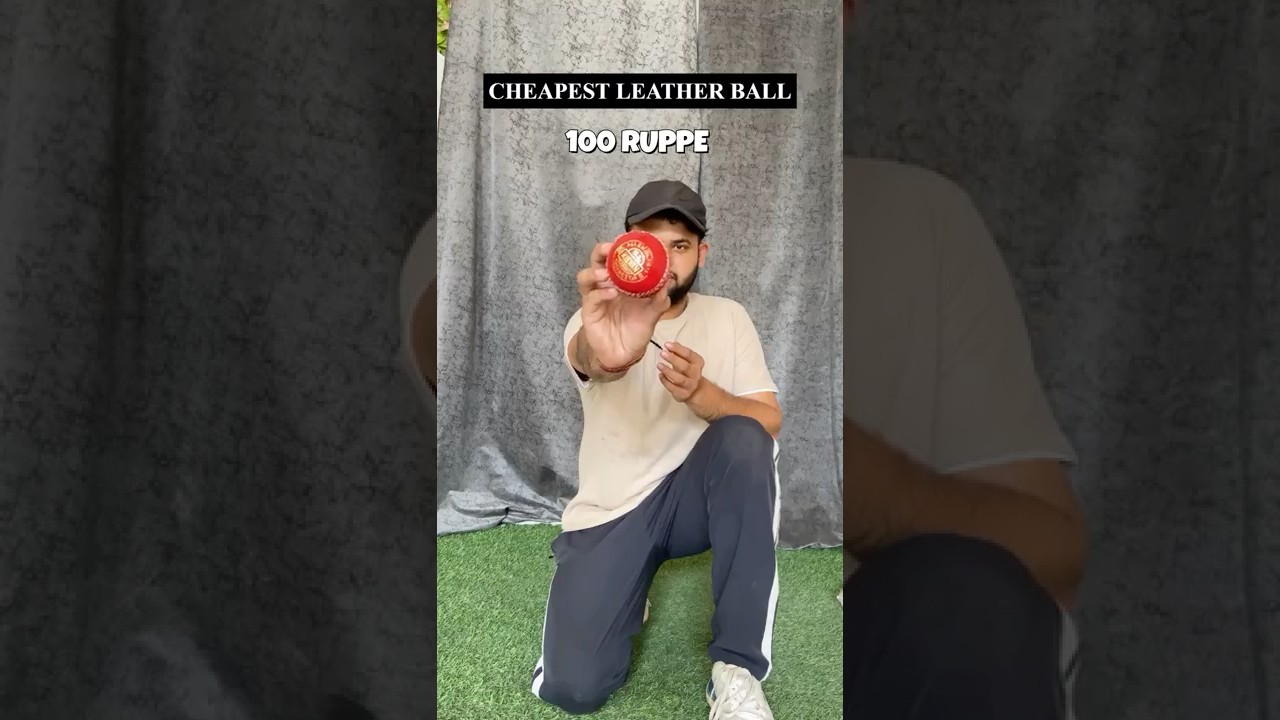 Unboxing Cheapest Leather Ball | Cricket Ball | Under Rs 100 | Unboxing 