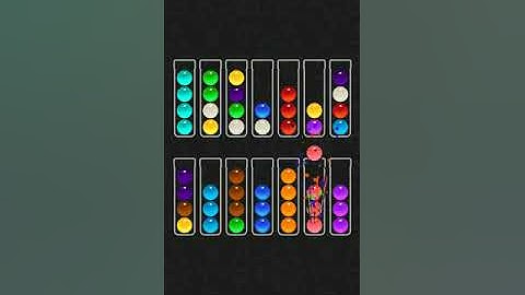 Ball Sort Color Water Puzzle Solution Level 699