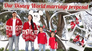 Our Disney World marriage proposal - December 21, 2020