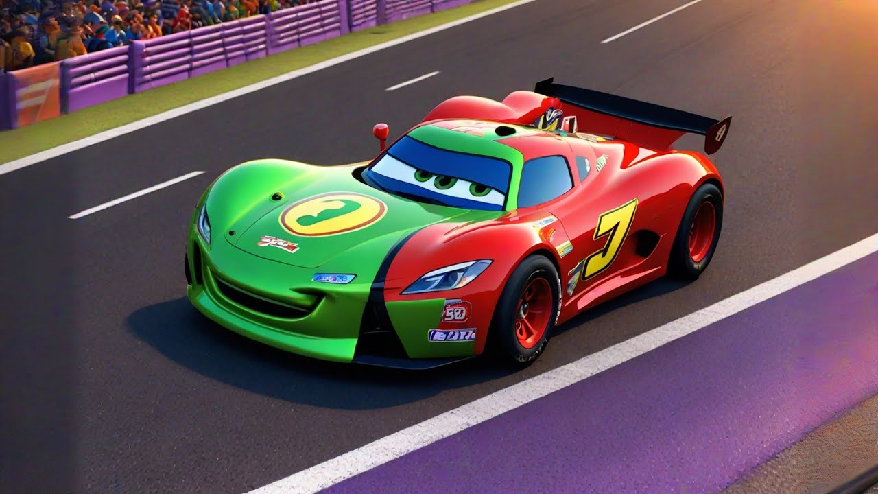 Race Car Song Vroom Vroom Fun | Fast Car Song for Kids | Nursery Rhymes ...