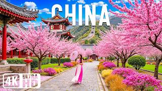 China 4K | Discover Timeless Eastern Serenity – Ancient Temples, Blossom Mountains & Misty Rivers