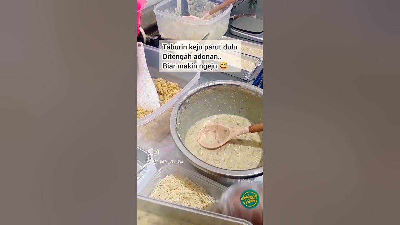 Proses Bikin Macaroni Schotel Bandung