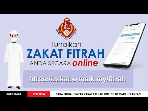 Cara Bayar Zakat Fitrah Online Di MAIK Kelantan