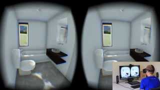 Virtual Reality Architecture Visualization for Oculus Rift DK2