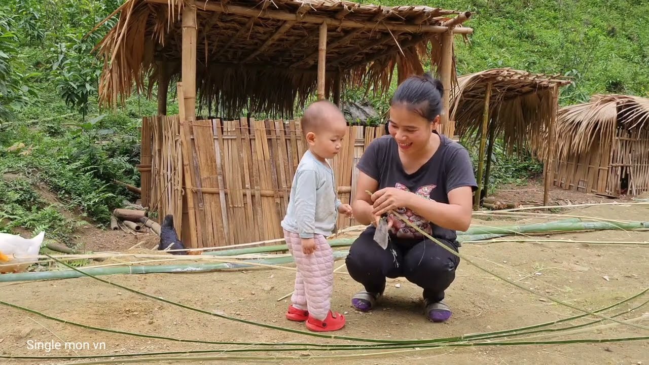 VIDEO FULL: 95 Days 30-Year-Old Single Mother Harvesting Agricultural Goes to the market sell
