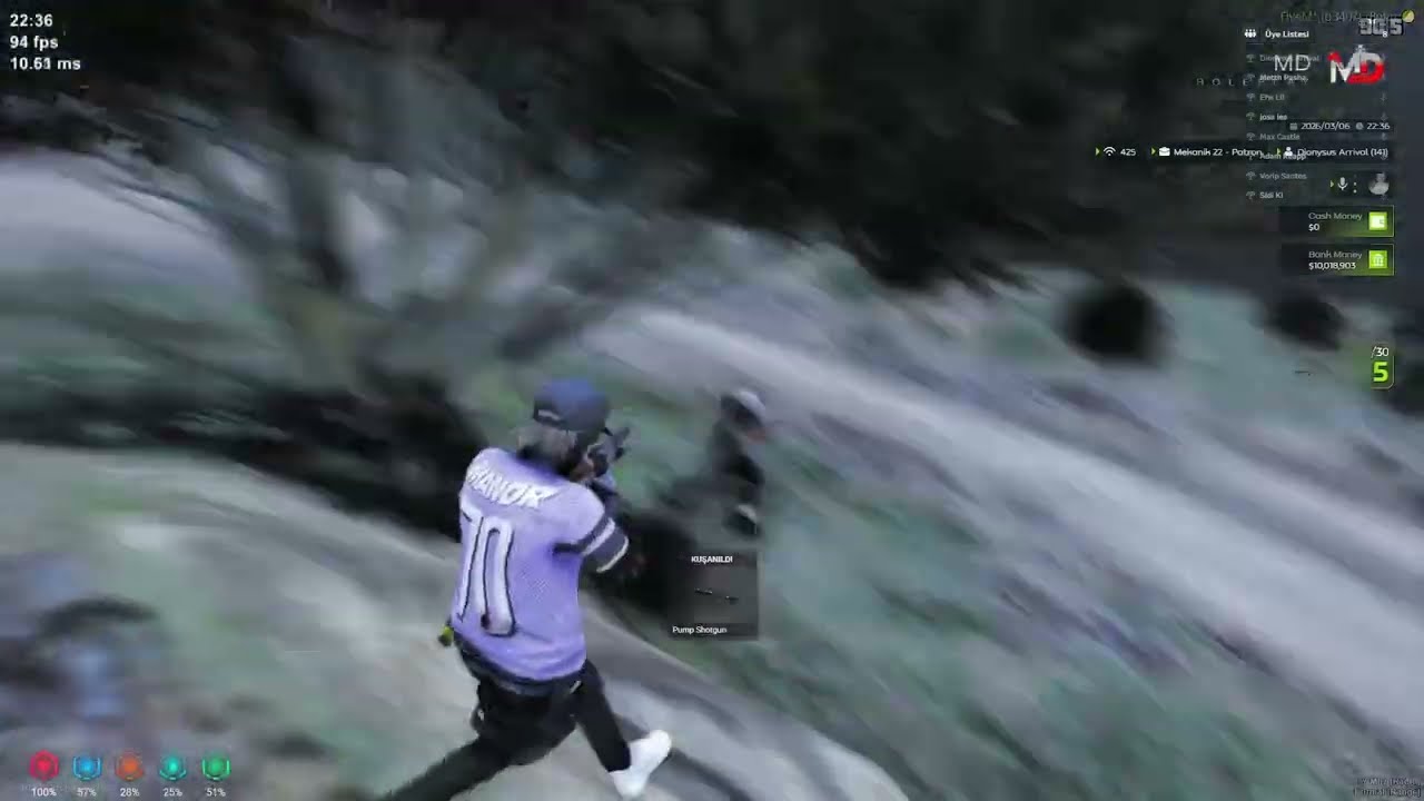 CATRE VS LUCHES (tanımadığım algıcı topluluk) #mdrp #fivem