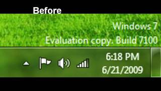 Windows 7 - Change What The Clock Says In The System Tray