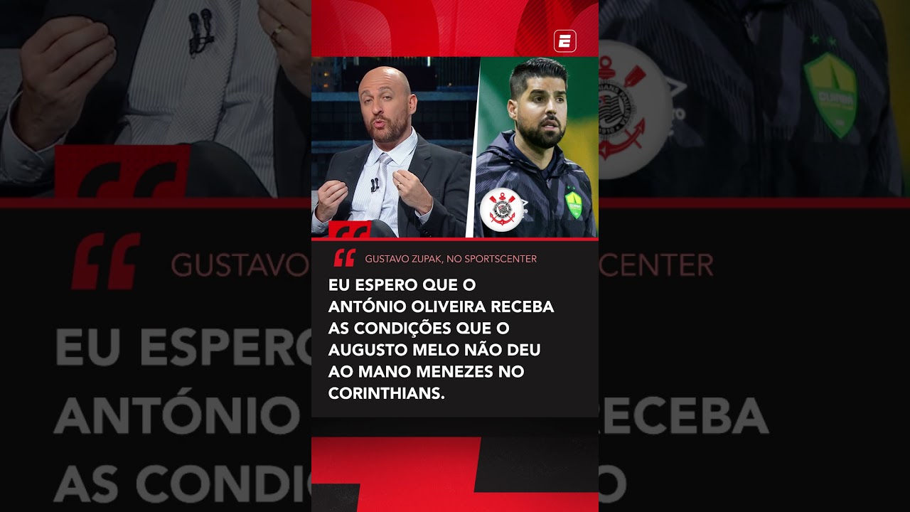 António Oliveira vai dar certo no Corinthians? #shorts