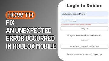 HOW TO FIX AN UNEXPECTED ERROR OCCURRED IN ROBLOX (2023 FIX)