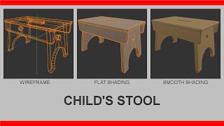 WINGS3D MODELLING FOR CAD USERS: T1 - A CHILD'S STOOL