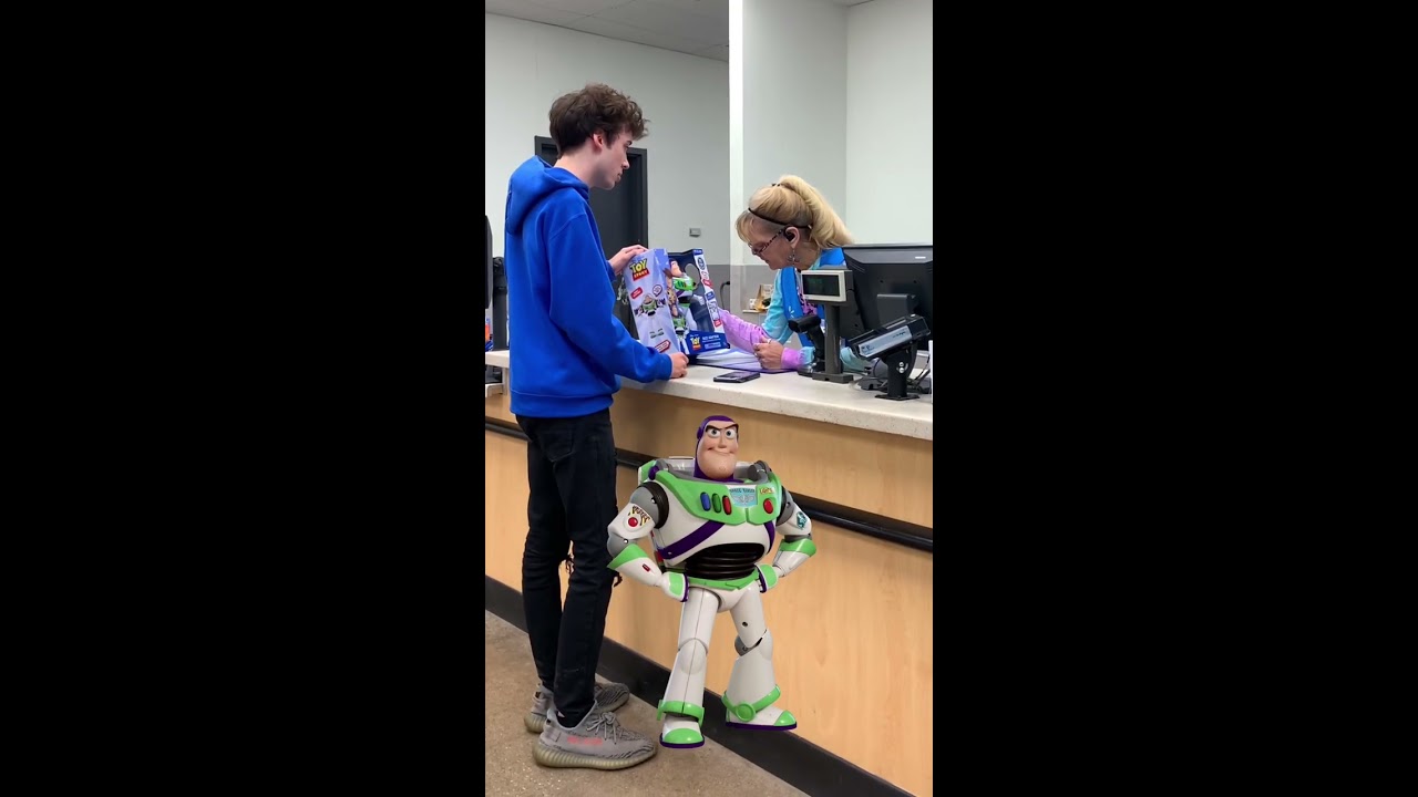 Returning Ridiculous Buzz Lightyear Toy 
