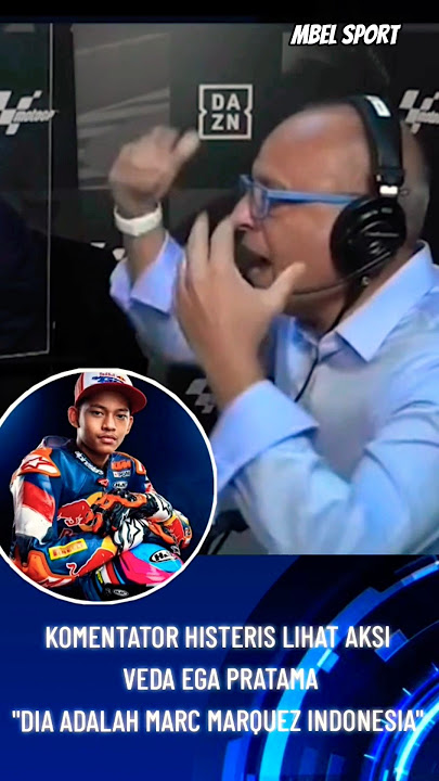 Commentators were hysterical watching Veda Ega Pratama's 