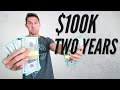 How We Saved $100,000 in Two Years With an Ordinary Income (5 Steps)