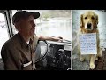 UPS Driver Thinks He’s Rescuing A Lost Dog Until Reads Note Around His Neck