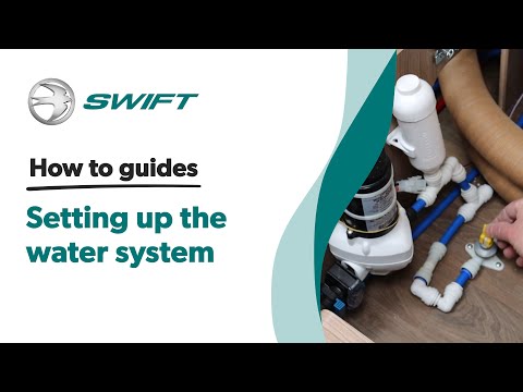 How to set up and use the water system in your Swift Caravan - video from Swift