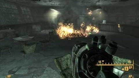 Super Mutant Gas Explosion Fallout 3