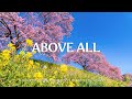 Above all  worship  instrumental music with scriptures  flowers  christian harmonies