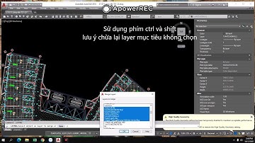 Kỹ năng Autocad   Cách để gộp nhiều layer thành 1 layer duy nhất