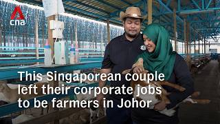 This Singaporean couple left their corporate jobs to be farmers in Johor