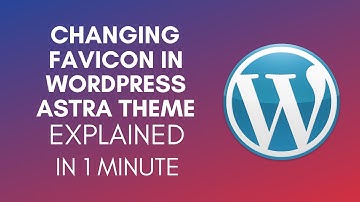 How To Change Favicon In WordPress Astra Theme (2025)