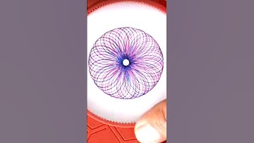 spirograph design #spirograph #trending #shorts #a24maths