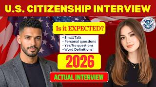 US Citizenship Interview 2026 I N-400 Naturalization I N400 I Actual Interview of U S citizenship
