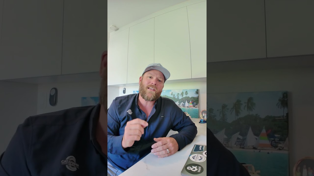 ⁣You Don't Have the Right Away - Tuesday Tips #catamaranlife #sailingboat #sailing #safetyfirst