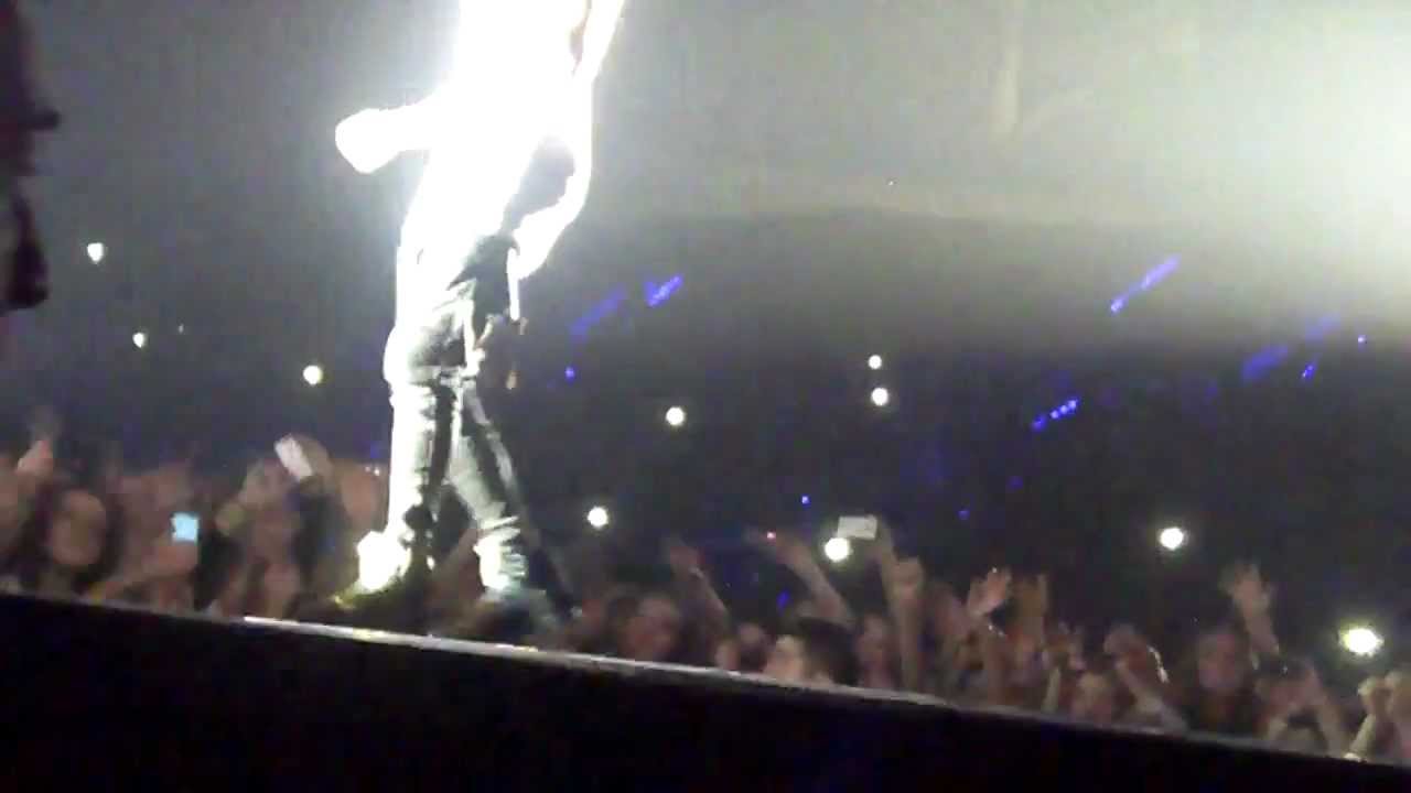 Justin Bieber Believe Tour Poland, Łódź 25.03.13 Never Say Never FRONT ROW