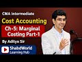 CMA Intermediate | Cost Account | Marginal Costing Part-1 By Aditya Sir