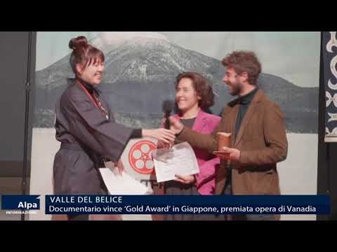 Documentario sulla Valle del Belice vince 'Gold Award' in Giappone. Opera di Vanadia