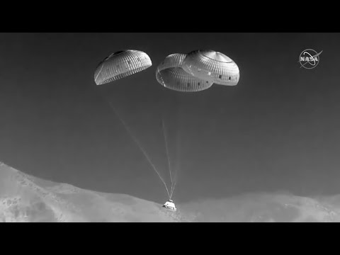 Touchdown! Boeing Starliner lands in New Mexico after historic flight