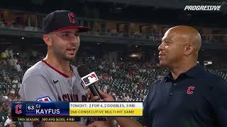 080825 - CLE vs CWS - Kayfus Postgame Interview