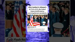 The Day America Had No Living Former Presidents 😮🇺🇸