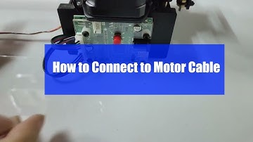 [iDraw 1.0 Video Guide Update]How to Connect to Motor Cable for iDraw Handwriting Machine