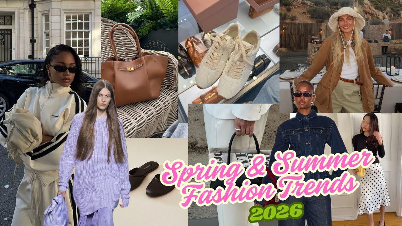 Spring and Summer 2026 Fashion Trends 🌷👡☀️
