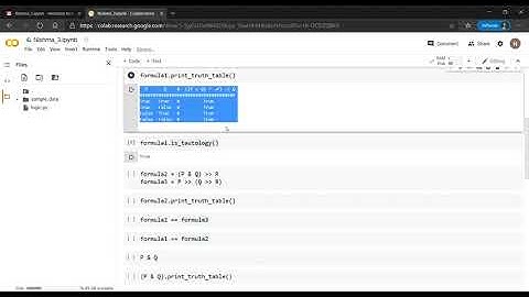 Propositional logics in python