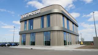 COFAC levert de aluminium composiet gevelelementen voor het hoofdkantoor Van Mossel Automotive Group