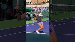 Sabalenka vs Emma Navarro : Hottest WTA Beauties Tennis Practice Indian Wells 1162