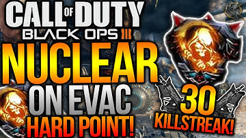 BLACK OPS 3 - "NUCLEAR GAMEPLAY" ON EVAC HARDPOINT! (COD BO3 Nuclear Gameplay)