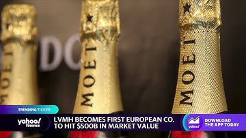 LVMH becomes first European company to surpass $500 billion in market value