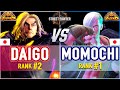 Sf6  daigo 1 ranked ken vs momochi 1 ranked ed  sf6 high level gameplay