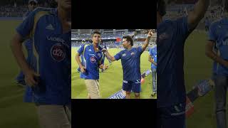 Sachin Tendulkar with Son Arjun