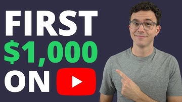 How to Make Your First $1000 on YouTube in 2023