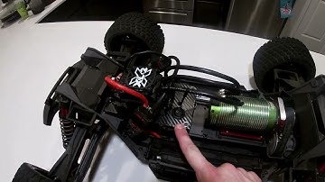 Traxxas XRT with Castle XLX2/800kv Power Switch Replacement
