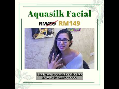 Aquasilk Facial for a Clear and Bright Skin