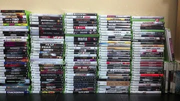 My Xbox 360 Game Collection (Part 2 of 5) 165+ Games