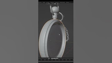 Model a Pocket Watch in Blender in 1 Minute!
