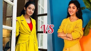 Ashnoor Kaur VS Anushka Sen Who is your favorite and more Cute