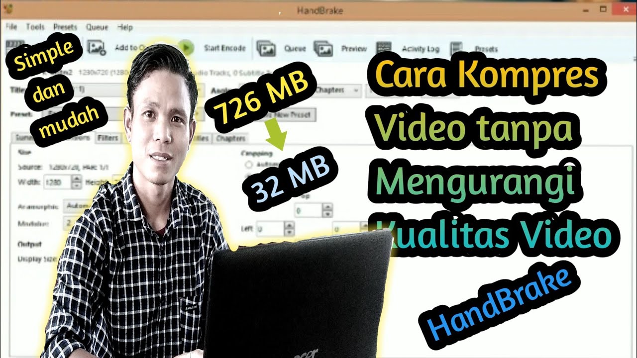 Cara Kompres Video Tanpa Mengurangi Kualitas video 